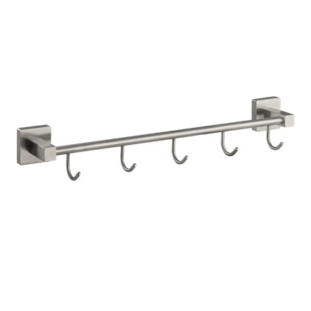 Вешалка с пятью крючками прямая САТИН GFmark 87206